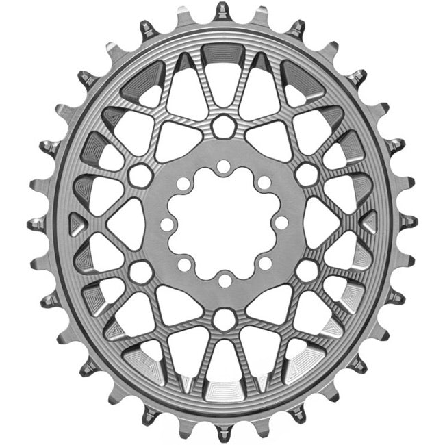 ABSOLUTE BLACK SRAM T-TYPE CHAINRING 32T BLACK 8 HOLE DM 3mm