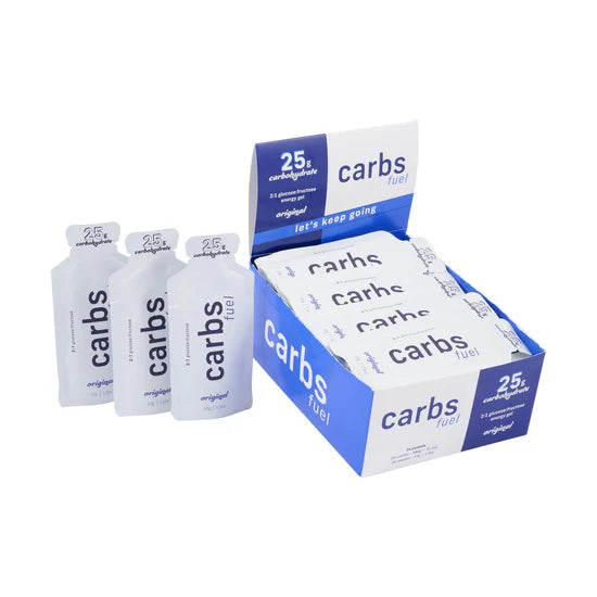 Carbs Fuel 25g Energy Gels 24ct Box Original