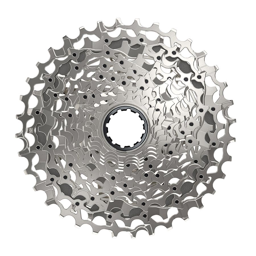 SRAM Rival AXS XG-1250 Cassette - 12-Speed, 10-36t, Silver, For XDR Driver Body, D1