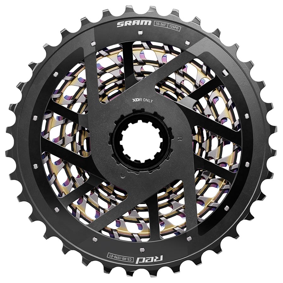 SRAM, XG-1290 E1, Cassette, Silver, Speed: 12, 10-30T, XD-R