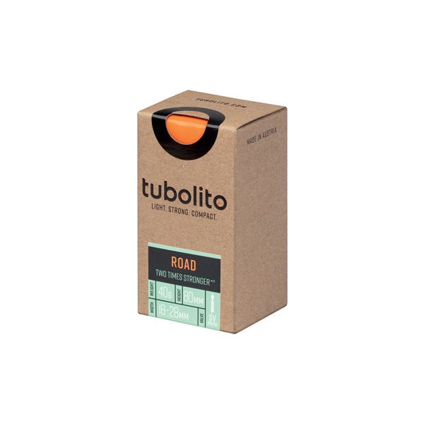 Tubolito Tubo Road Tube - 700 x 18-28mm, 80mm Presta Valve