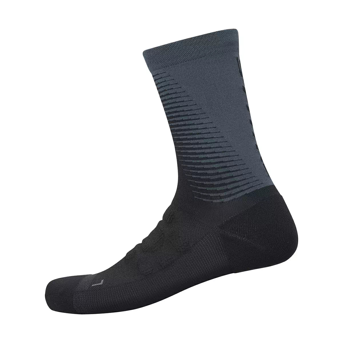 S-PHYRE TALL SOCKS BLACK/GRAY S/M (SHOE SIZE 36-40)