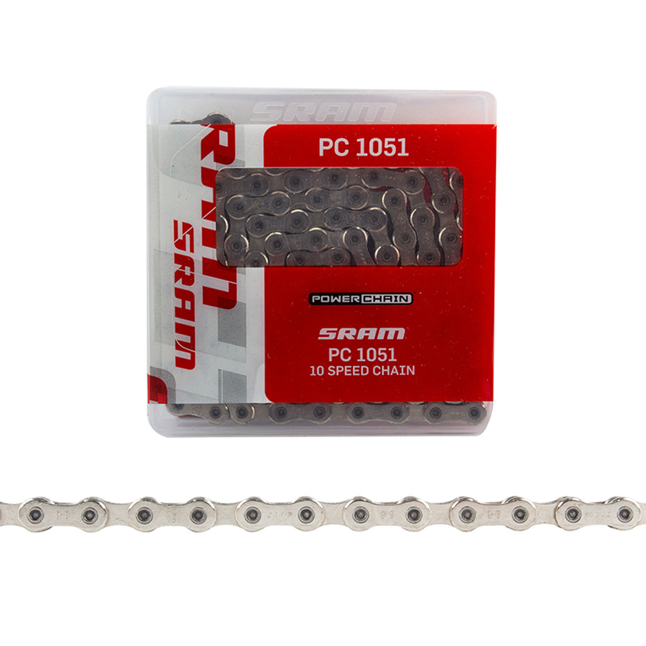 SRAM PC-1051 Chain - 10-Speed, 114 Links, Silver