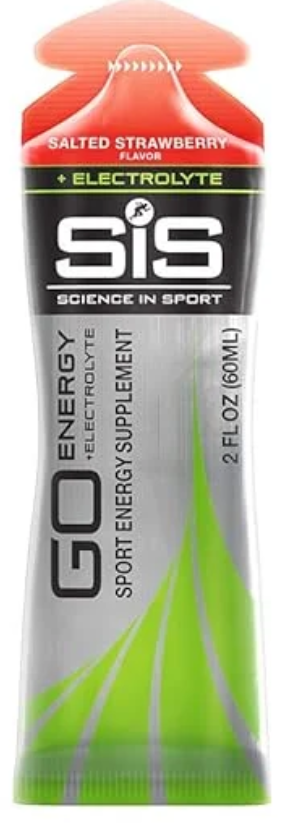 SIS Go Energy + Electrolyte Gel 60ml Salted Strawberry SINGLE SERVING