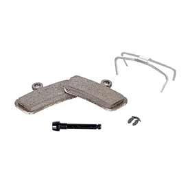 SRAM Disc Brake Pads - Organic Compound, Steel Backed, Powerful, For Trail, Guide, and G2