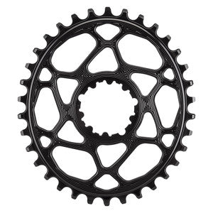 absoluteBLACK Oval Narrow-Wide Direct Mount Chainring - 34t SRAM 3-Bolt Direct Mount 3mm Offset Black