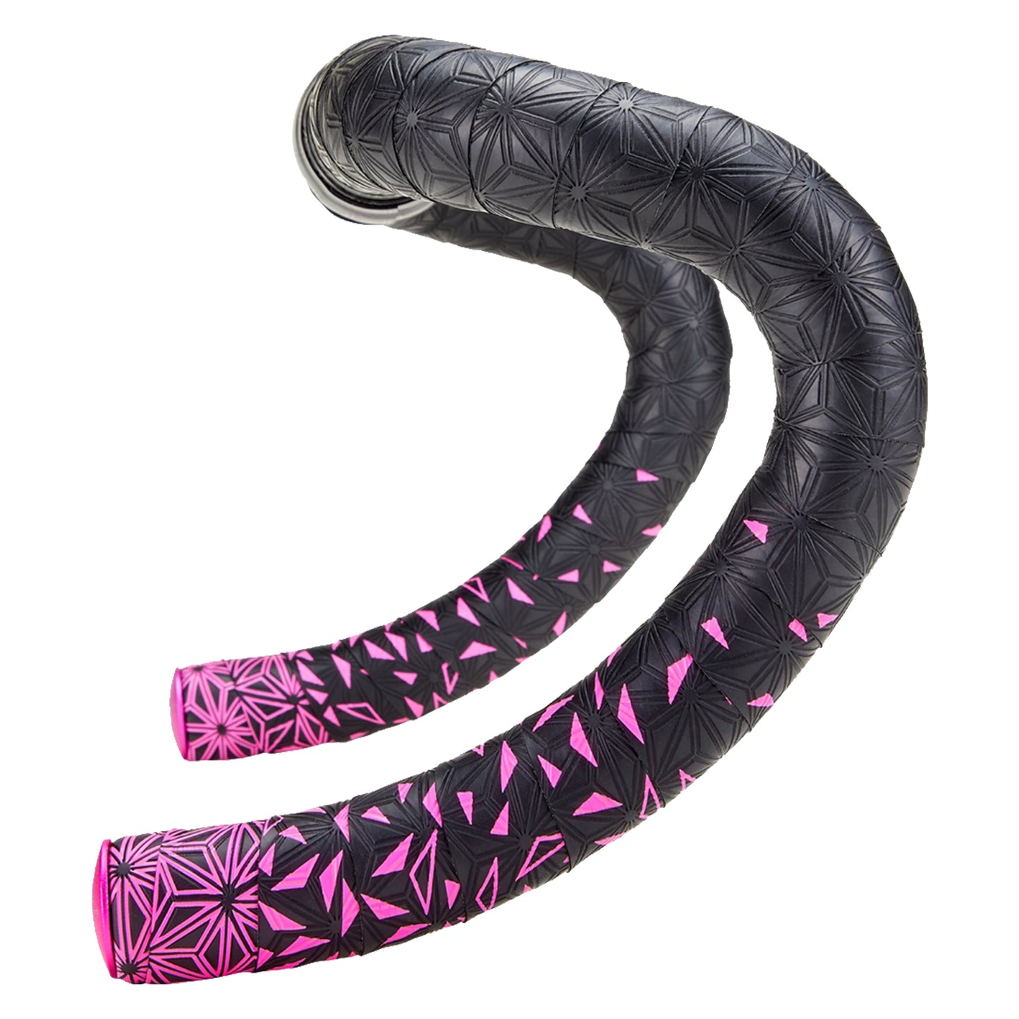 Supacaz Super Sticky Kush Star Fade Bar Tape Neon Pink