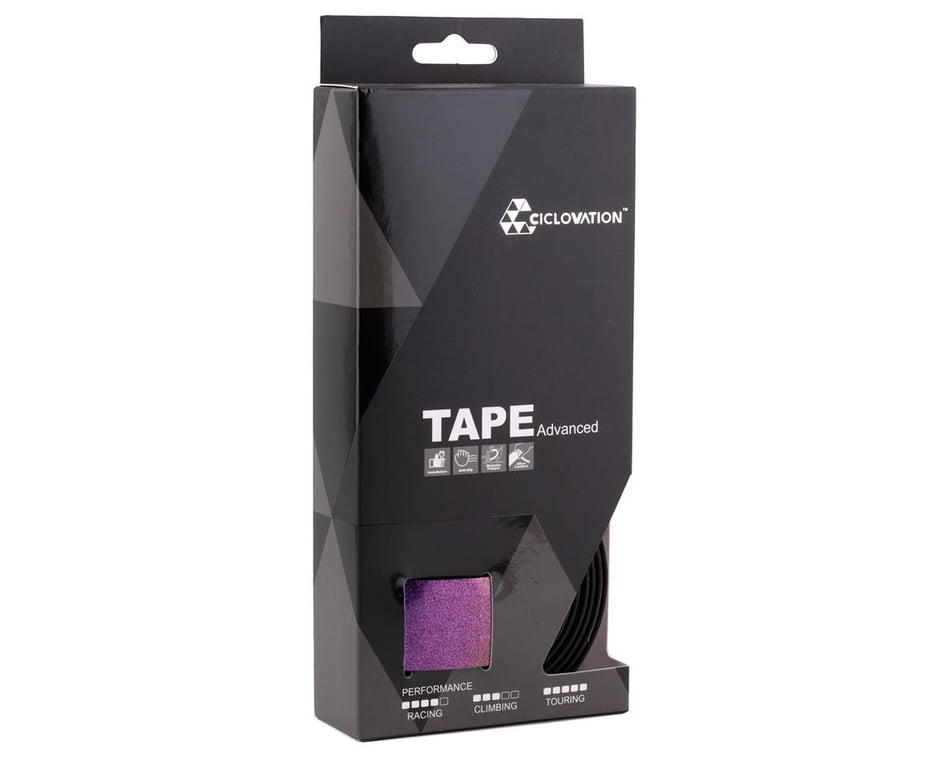 Leather Touch Handlebar Tape, Aurora Purple