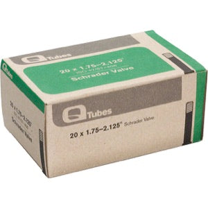 Q-Tubes 20" x 1.75-2.125" Schrader Valve Tube 130g *Low Lead Valve*