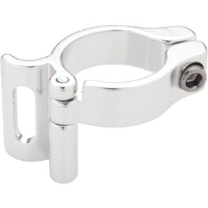 Problem Solvers Braze-on Adaptor Clamp 31.8mm Slotted Black