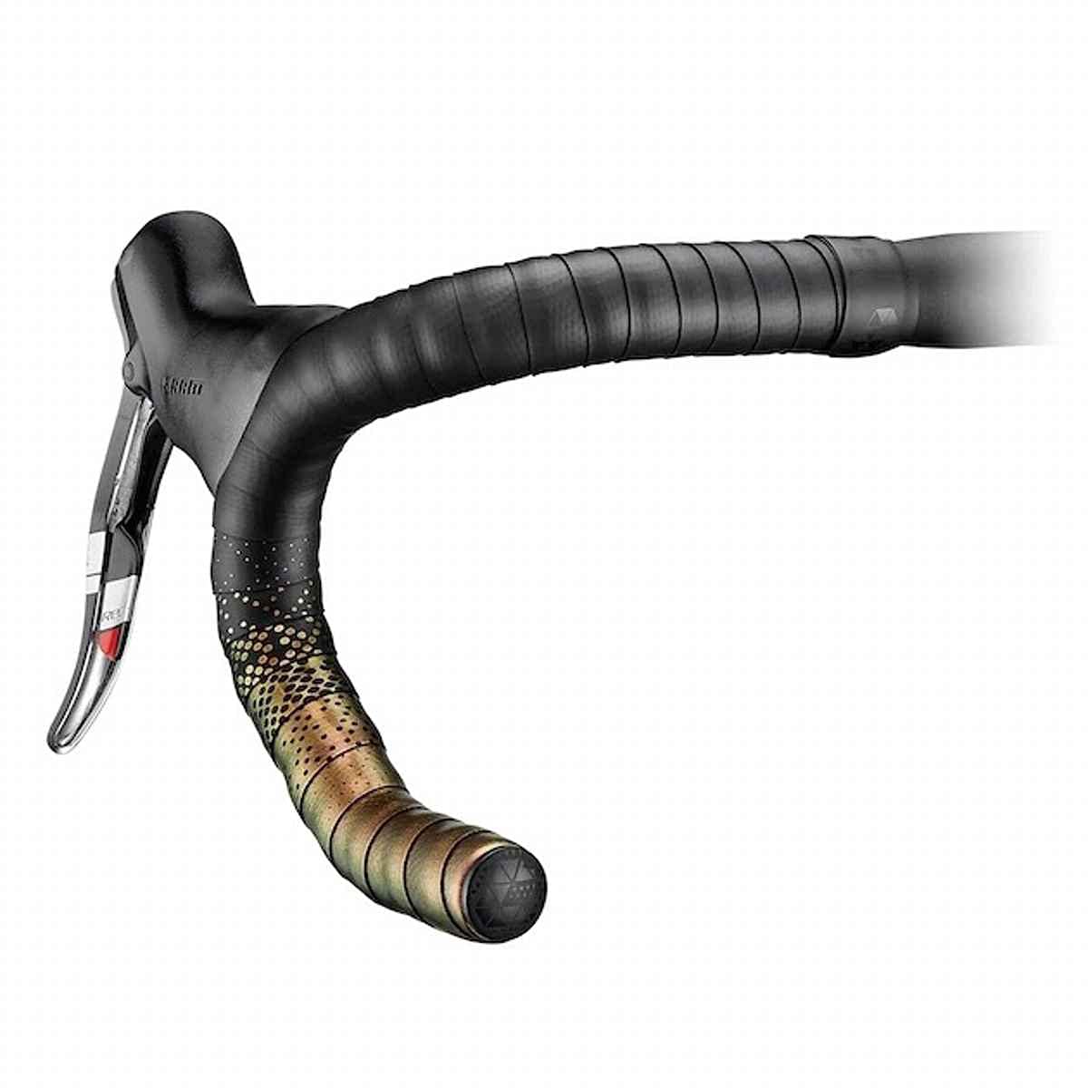 Chameleon Leather Touch Handlebar Tape, Bronze