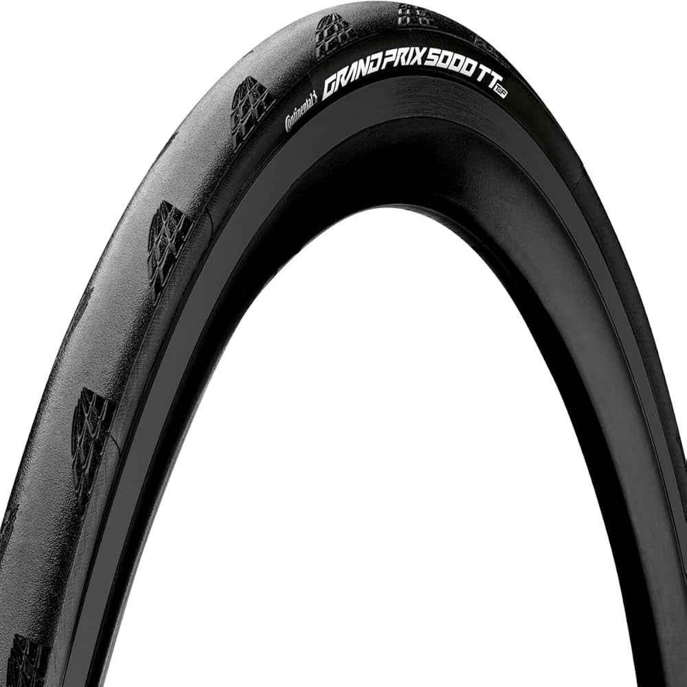 CONTINENTAL TIRES Grand Prix 5000 700 X 25 TT Limited Edition Black + Black Chili TdF