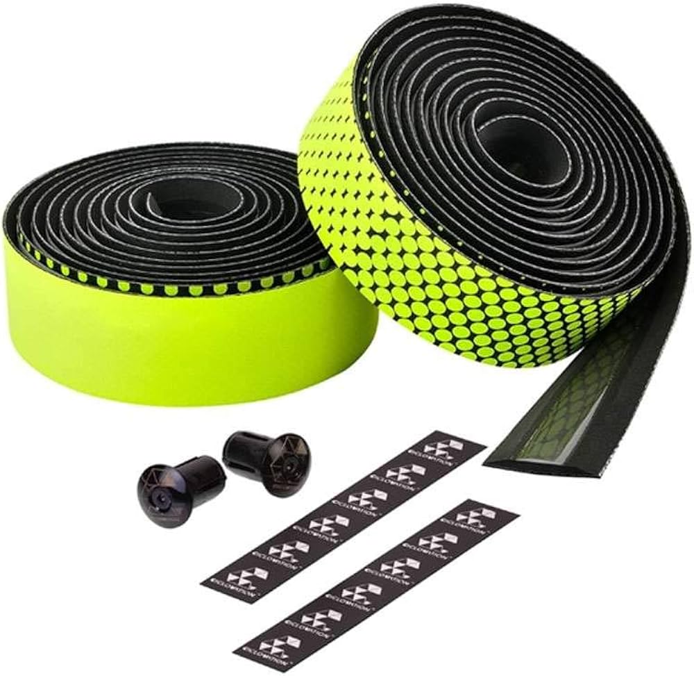 Leather Touch Handlebar Tape, Fusion Neon Yellow
