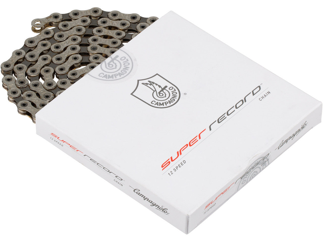 Campagnolo, Super Record, Chain, Speed: 12, 5.15mm, Links: 114, Silver