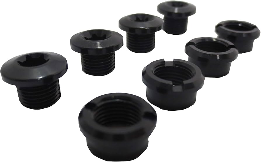 CHAINRING BOLT SET ABSOLUTEBLACK 4xSHORT BK
