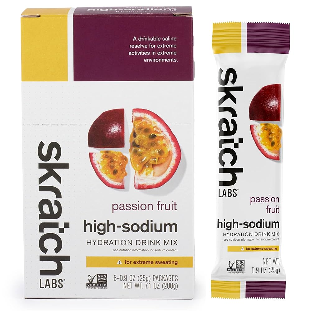 SKRATCH LABS HYPER HYDRATION MIX PASSION FRT 25G 8 SERV single