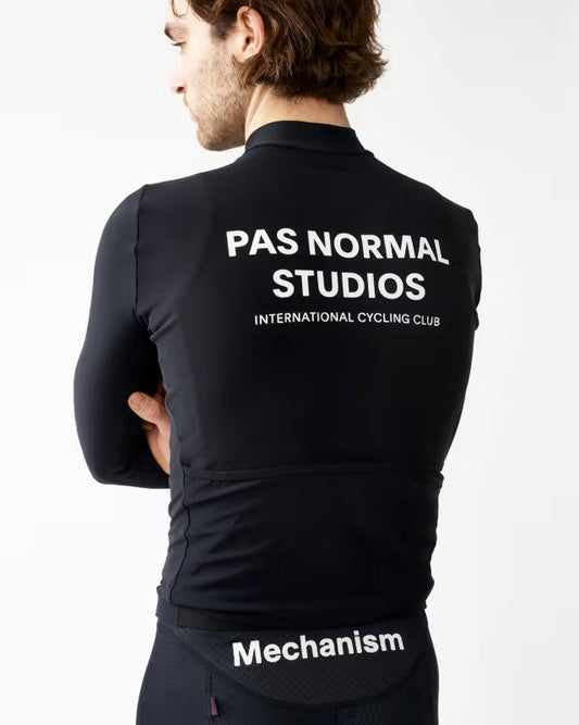 Pas Normal Studios Men's Mechanism Long Sleeve Jersey Black