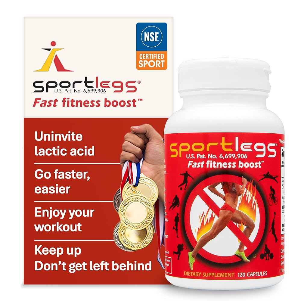 SportLegs Nutritional Supplement Bottle of 120 Capsules