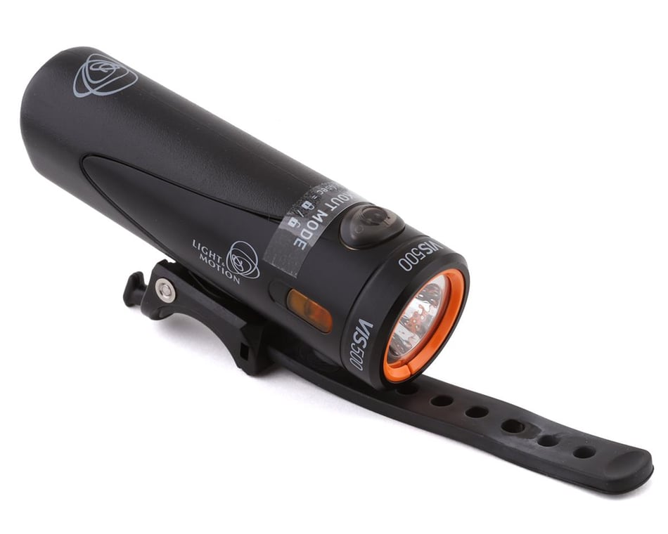 Light and Motion VIS 500 Rechargeable Headlight: Onyx Black