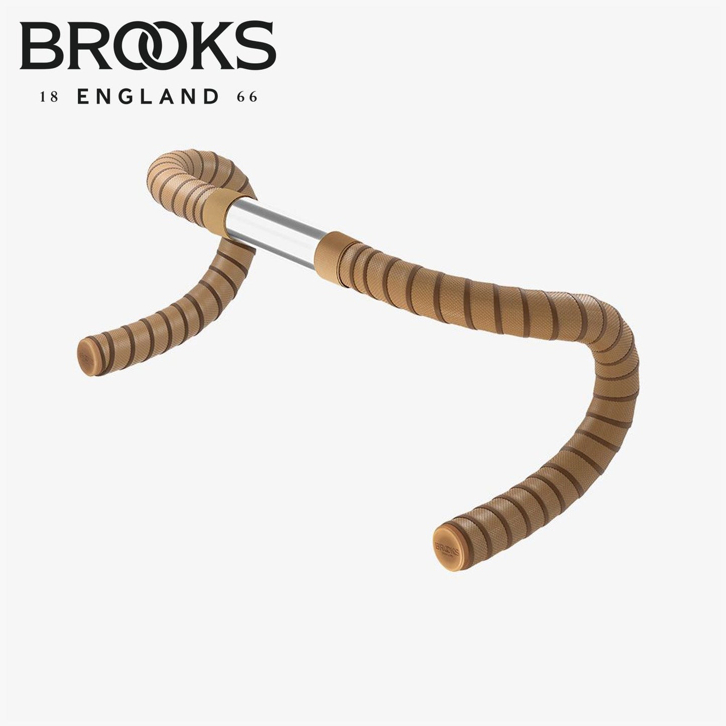 BROOKS Cambium Rubber Bar Tape Natural