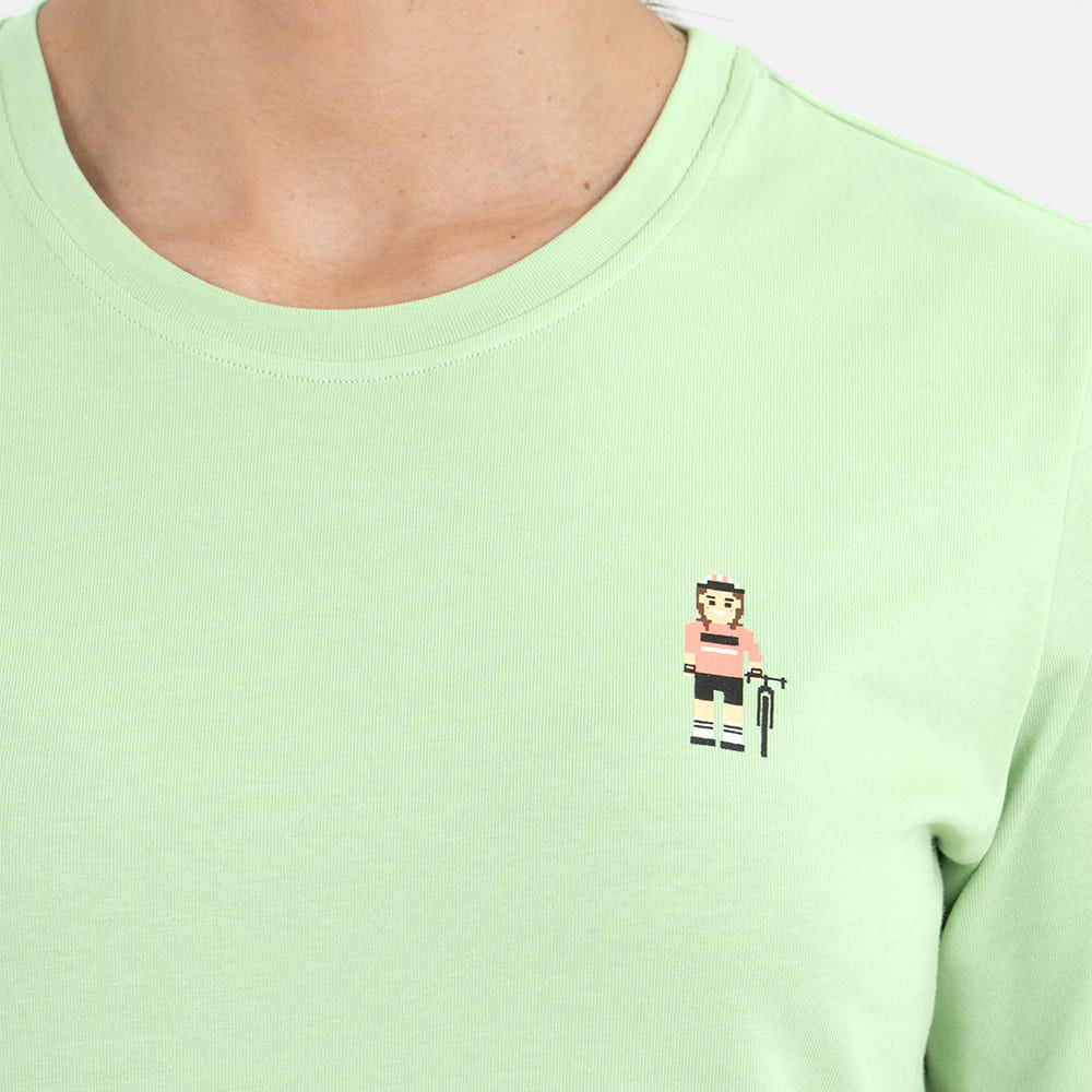 SAFETTI TOY MINT SHORT SLEEVE LIFESTYLE SHIRT FOR WOMEN