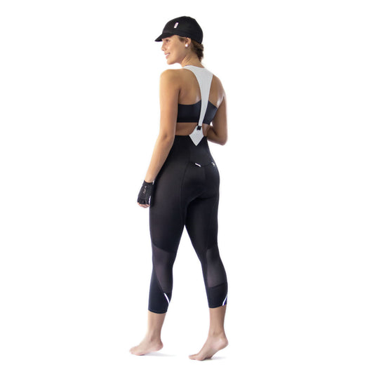 CYCLING CAPRI WITH STRAP FOR WOMEN