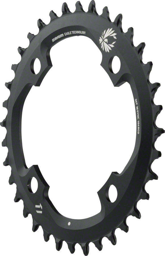 CHAINRING SRAM 36T XSYNC 104mm 12s BK