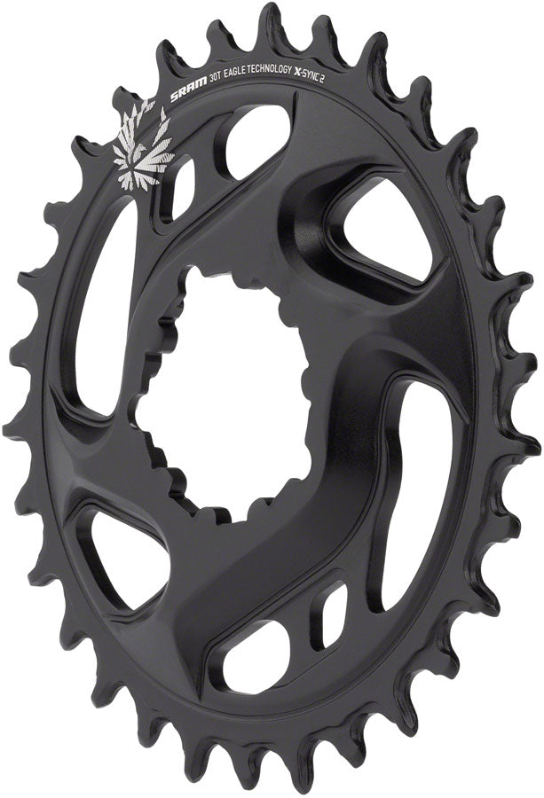 CHAINRING SRAM 30T DIRECT 6mm BK 12s GXP/BB30 X-SYNC EAGLE CF