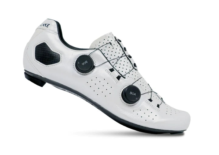Lake Cycling CX333 Road shoe WIDE 48 White/Black