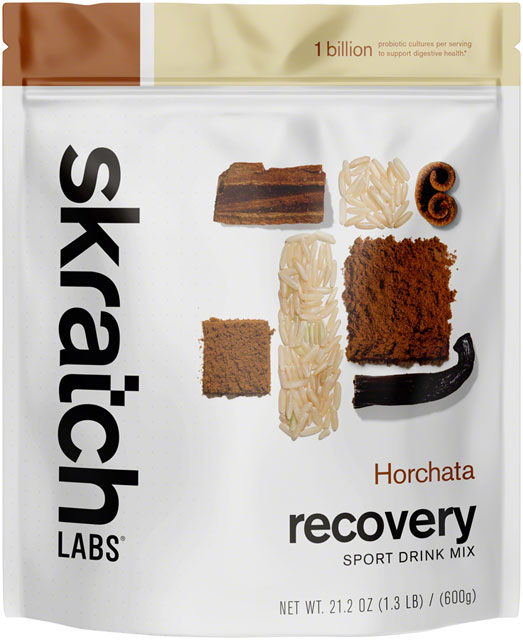 Skratch Labs Sport Recovery Drink Mix: Horchata, 12-Serving Resealable Pouch