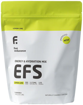 1st Endurance EFS Drink Mix, Lemon Lime, 2.31lb Pouch, 30 Servings