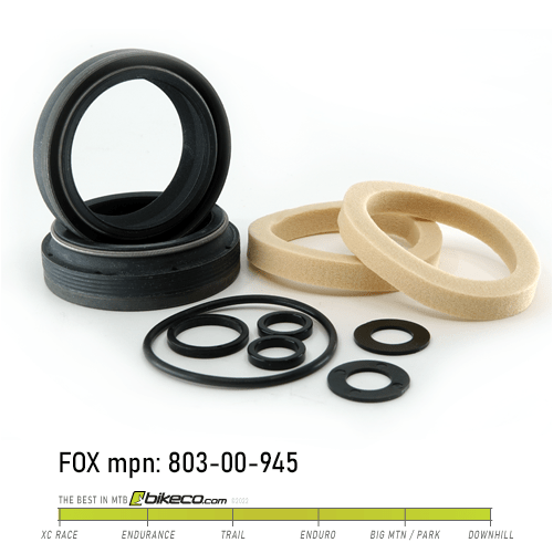 FOX 34mm Fork Low Friction Flangeless Dust Wiper Kit