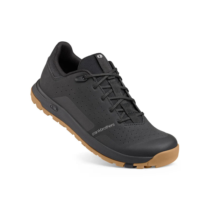 Crankbrothers Stamp Trail Lace Flat Shoes size 12 Black / Black Gum outsole