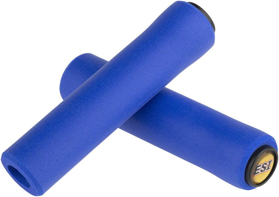 MTB Chunky Silicone Grips, Blue