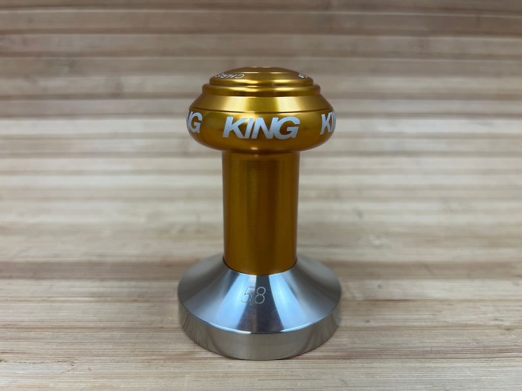 Espresso Tamper 58mm Matte Gold