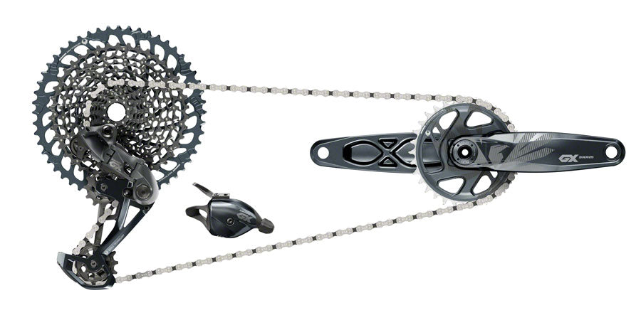 GROUP KIT SRAM GX EAGLE DUB RD/TRIGGER-SHIFTER/CRANK DUB 12s-170x32BOOST/CHAIN/CASS 10-52/CHAINGAP GAGE LUNAR