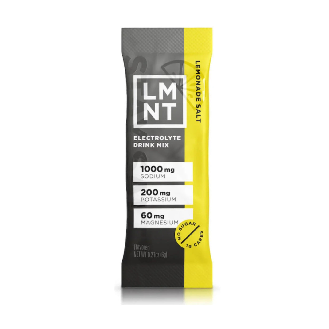 LMNT Electrolytes Zero-Sugar stick pack LEMONADE SALT single