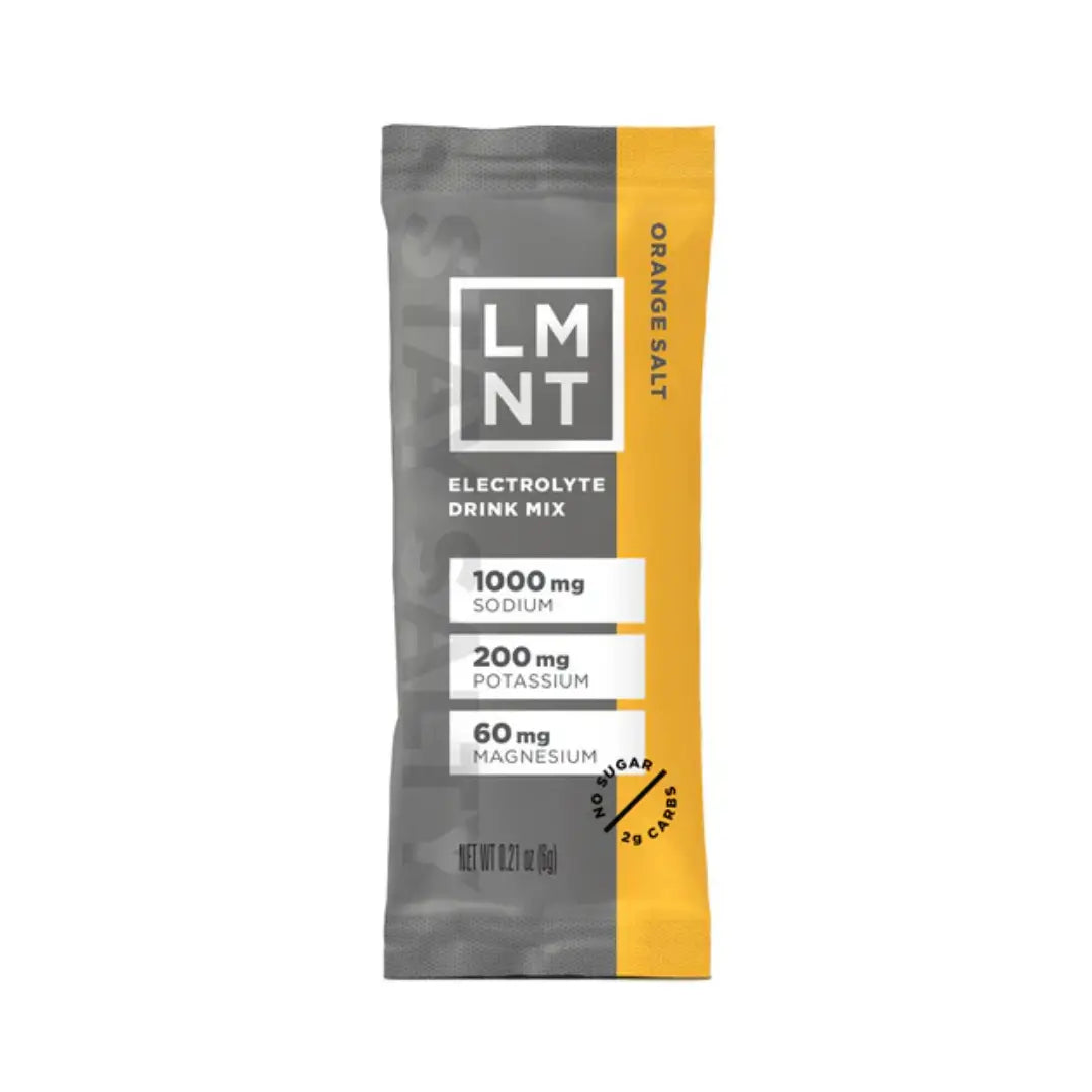 LMNT Electrolytes Zero-Sugar stick pack ORANGE SALT single
