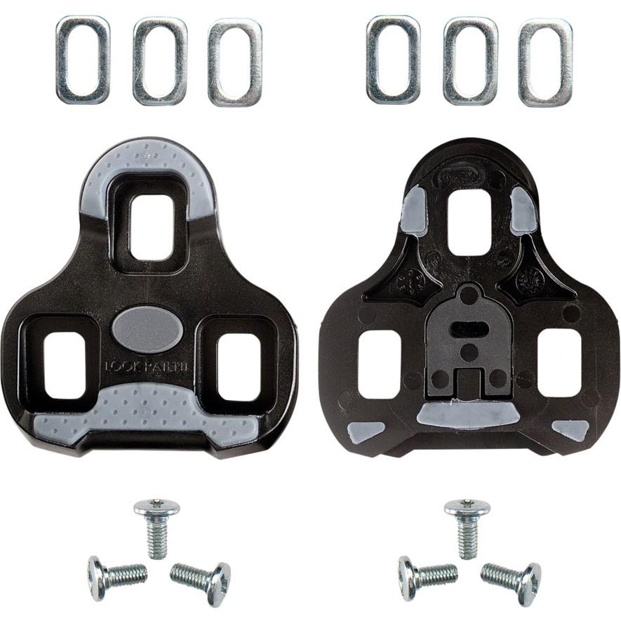 LOOK KEO GRIP Cleat - 0 Degree Float, Black