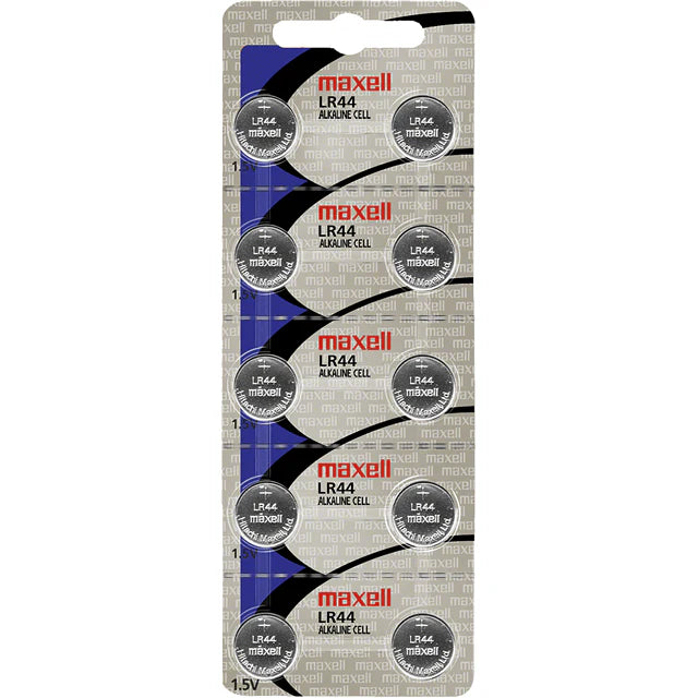 BATTERY MAXELL LR44 PKof2