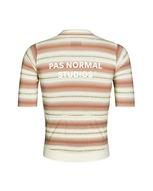 Pas Normal Studios Men's Essential Jersey Off White Stripe