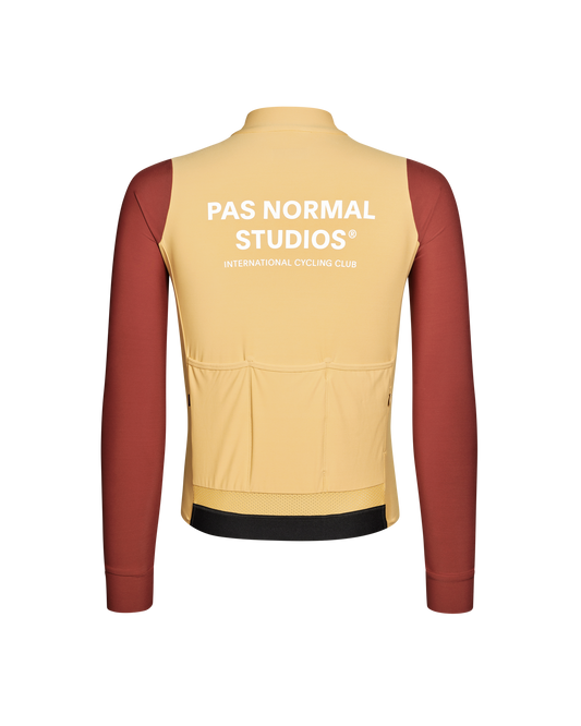 Pas Normal Studios Men's Mechanism Long Sleeve Jersey Camel / Marron
