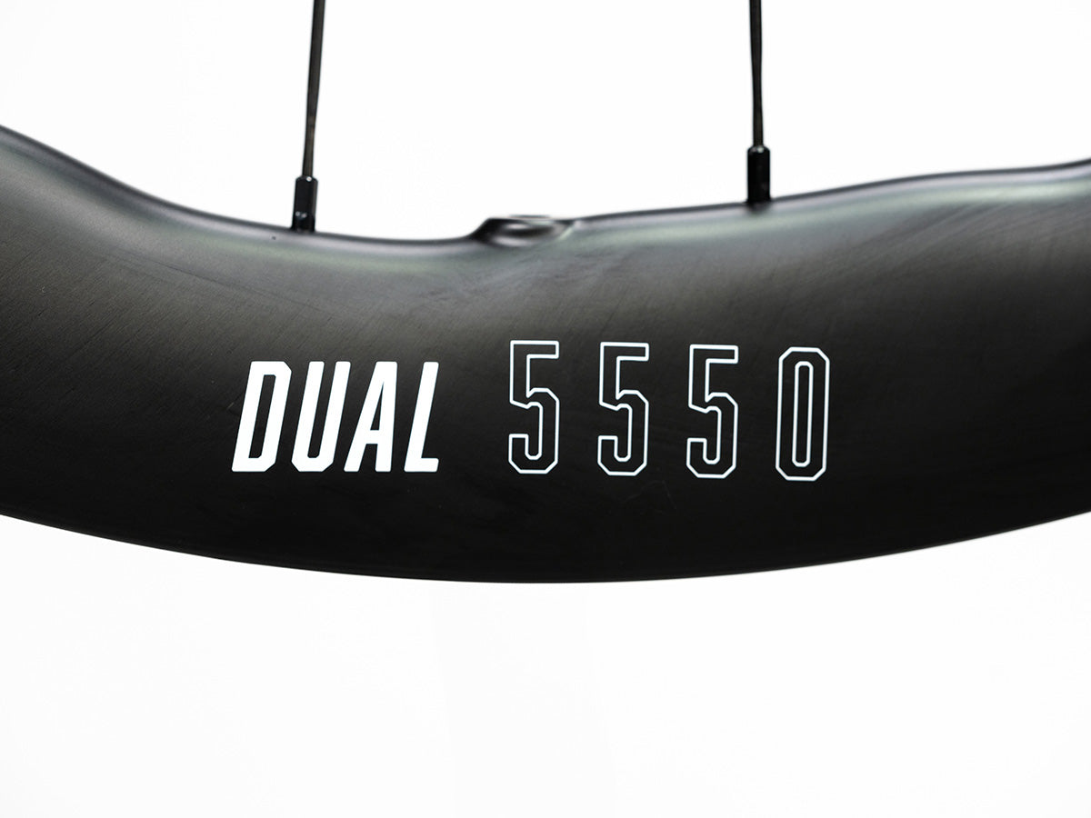 DUAL 5550 EVO Disc Brake, Black decal, DT Swiss 240 EXP CL, Black, SHIMANO