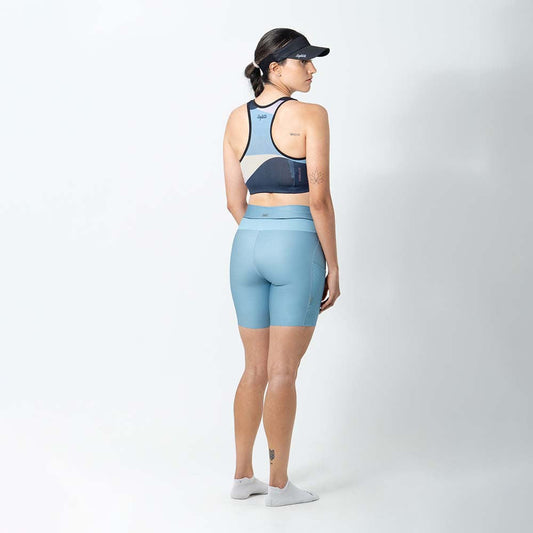 WOMEN'S TITAN 2.0 POWDER BLUE RUNNING SHORTS