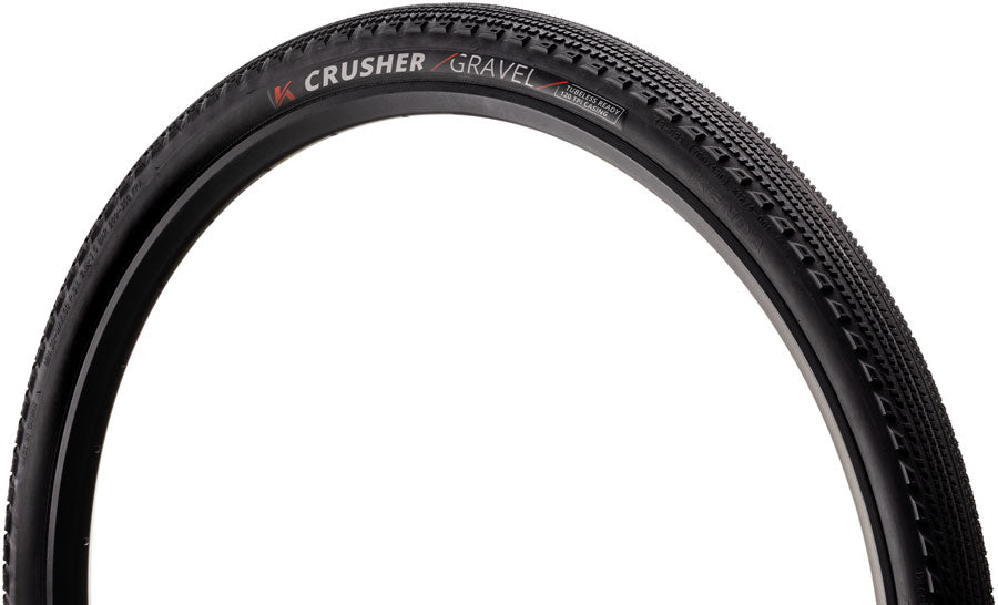 Kenda Crusher Tire - 700 x 35, Tubeless, Folding, Black, Race Pace, K-Series