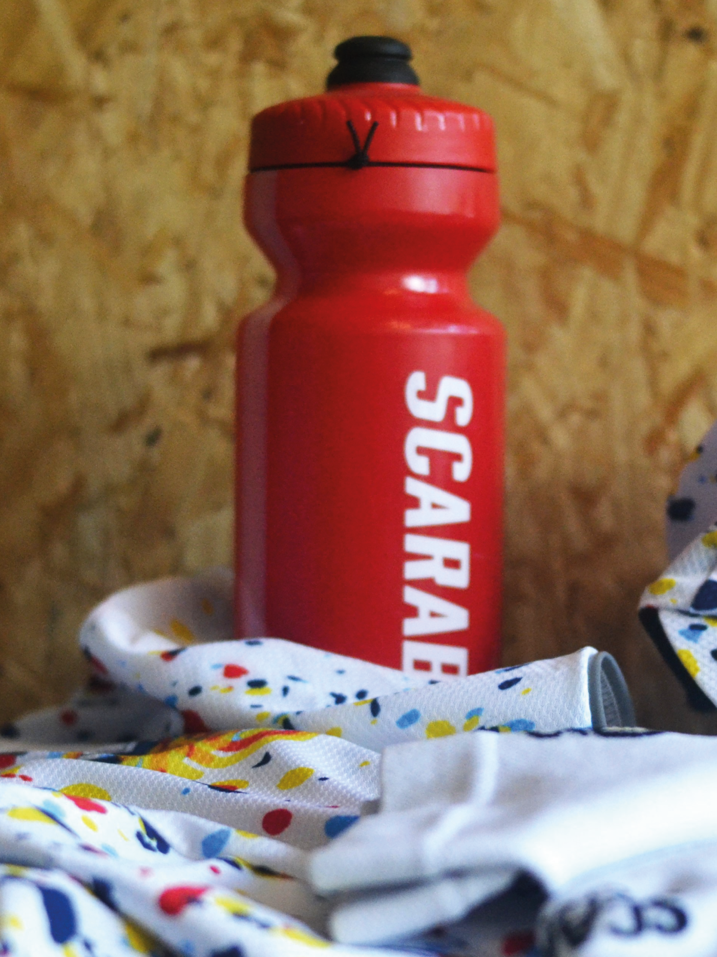 SCARAB Simple Water Bottle Red