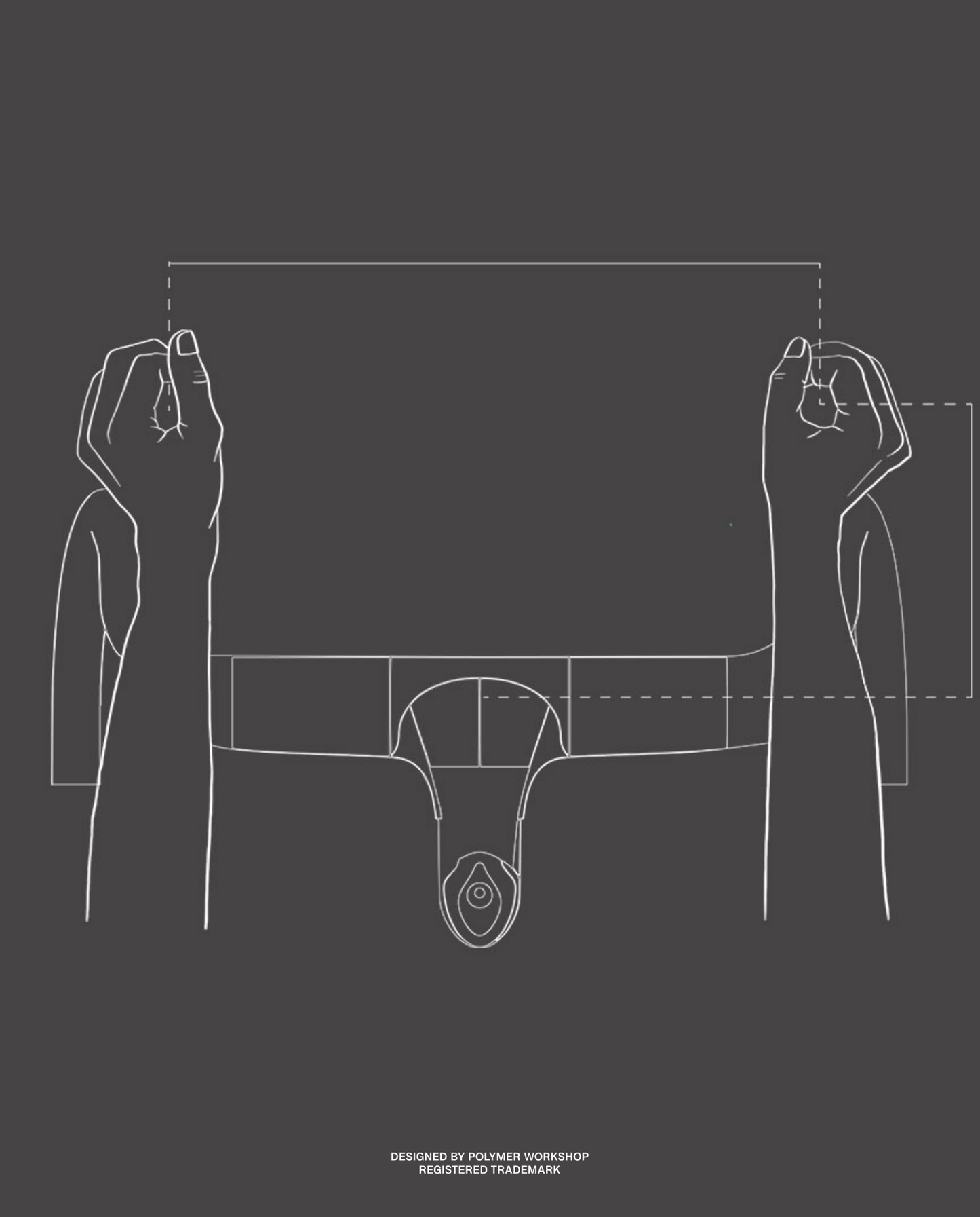 HANDLEBAR POLYMER WORKSHOP SCULPTURE