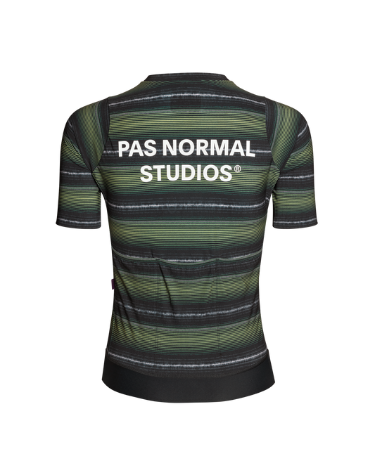 Pas Normal Studios Women's Essential Jersey Light Olive Stripe