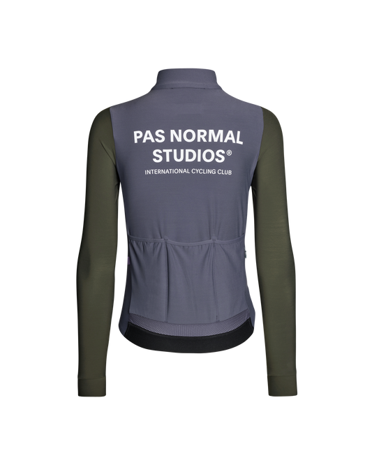 Pas Normal Studios Women's Mechanism Long Sleeve Jersey Steel / Dark Olive