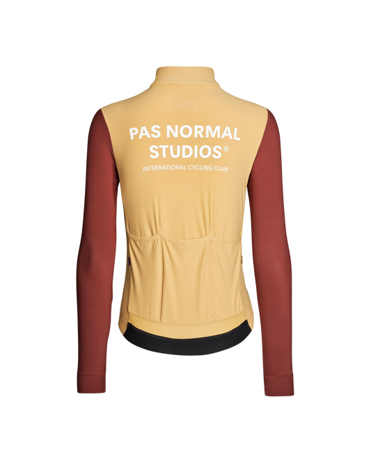 Pas Normal Studios Women's Mechanism Long Sleeve Jersey Camel / Marron